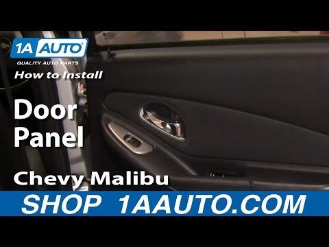 How to Replace Rear Window Regulator on a 2008 Chevrolet Malibu (Left or Right)