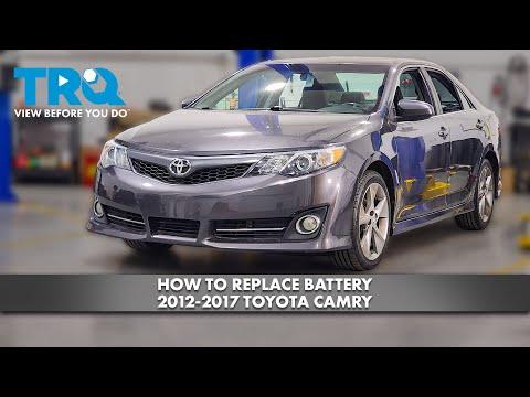 How to Replace the Battery on a 2017 Toyota Camry
