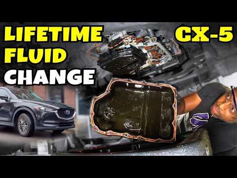 How to Change Transmission Fluid on a 2013-2025 Mazda CX-5 (Engine: Inline 4 2.5L)