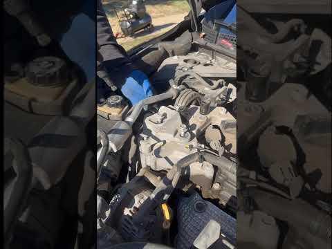 Replacing all 4 engine motor mounts on this 2017 Nissan Altima 2.5 L four-cylinder engine