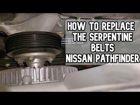 How to Replace the Serpentine Belt on a 2013-2020 Nissan Pathfinder 3.5L V6 (Engine: V6 3.5L)