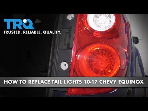 How to Replace Tail Lights 10-17 Chevy Equinox