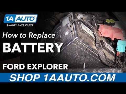 How to Replace the Battery on a 2018 Ford Explorer