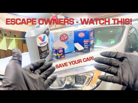 How to Change Engine Oil and Filter on a 2015 Ford Escape 2.5L