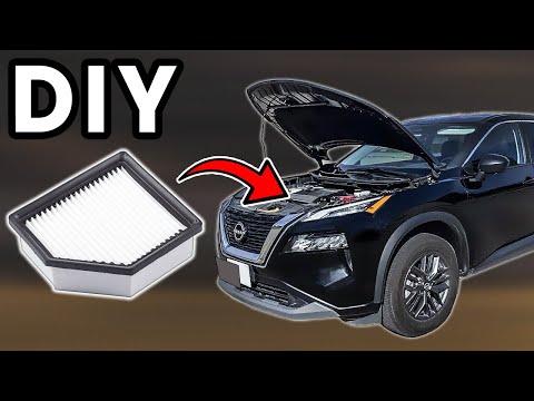 How to Replace the Engine Air Filter on a 2021 Nissan Rogue