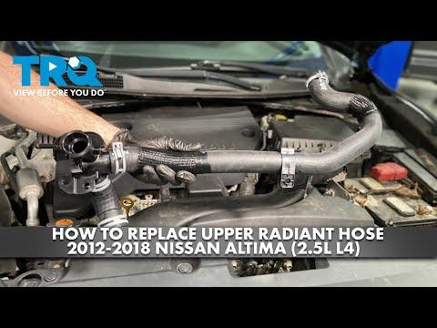 How to Replace a Radiator Hose on a 2017 Nissan Altima