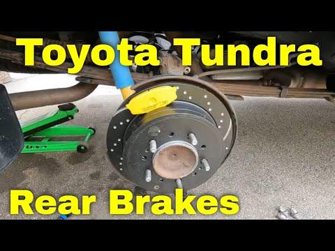 How to Replace Rear Brakes Toyota Tundra