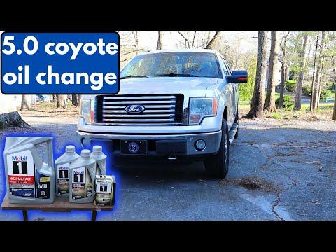 How to change oil in a 2011+ F150 5.0 coyote