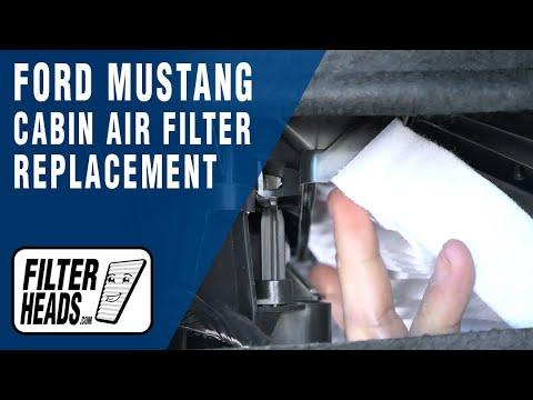 How to Replace the Cabin Air Filter on a 2015-2026 Ford Mustang