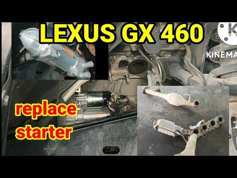 How to Replace the Starter Motor on a 2016 Lexus GX460 4.6L V8 (1UR-FE)