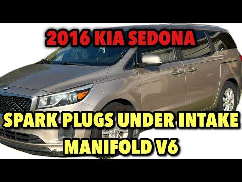 2016 KIA Sedona Spark Plug Remove and Replace