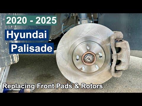 How to Replace Front Brake Pads on a 2020 Hyundai Palisade (Step-by-Step DIY Guide)