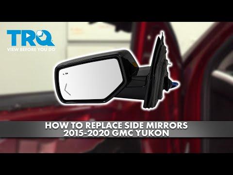 How to Replace the Side View Mirror on a 2016 GMC Yukon (Power/Heated Mirrors)