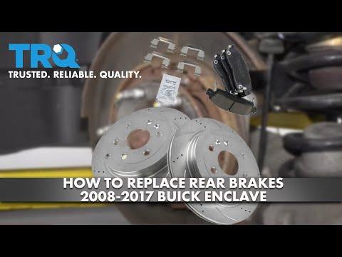 How to Replace Rear Brakes 2008-17 Buick Enclave