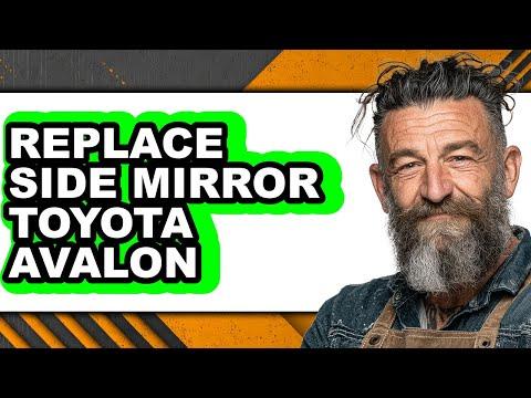 How to Replace Both Side-View Mirrors on a 2013-2018 Toyota Avalon