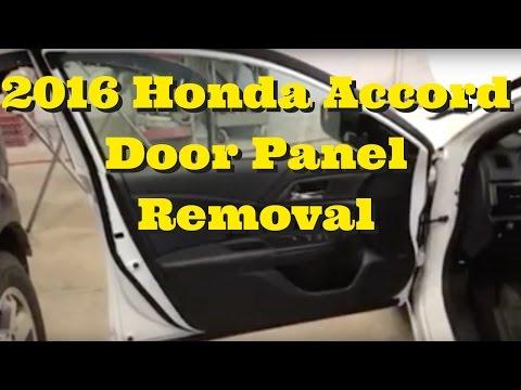 2013 2014 2015 2016 2017 Honda Accord ---- Door Panel Removal Replace Install How to Remove