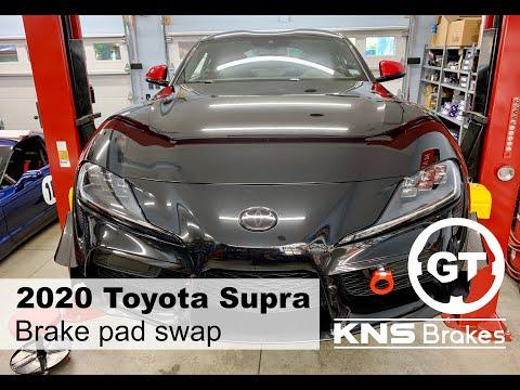 2020 Toyota Supra Brake Pad Swap - - Supra Easy!
