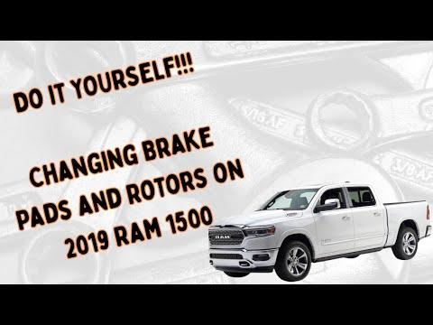 How to Replace Front Brake Pads and Rotors on a 2019-2025 Ram 1500 (Trim: Laramie | Engine: V8 5.7L)