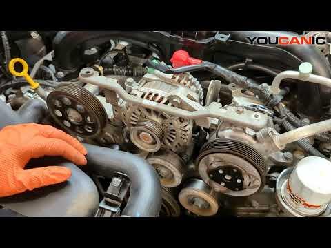 How to Replace the Serpentine Belt on a 2016 Subaru Impreza (FB20 Engine)