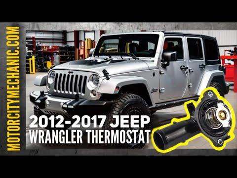 2012-2017 JEEP WRANGLER 3.6L THERMOSTAT REPLACEMENT