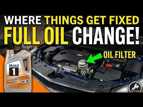 How to Change Oil: 2015 Chevy Equinox (2.4L EcoTec) | Step-by-Step Tutorial