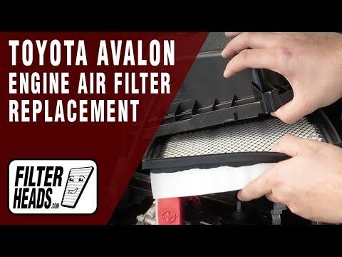 How to Replace Engine Air Filter 2013 Toyota Avalon V6 3.5L | TA36116, AF5190