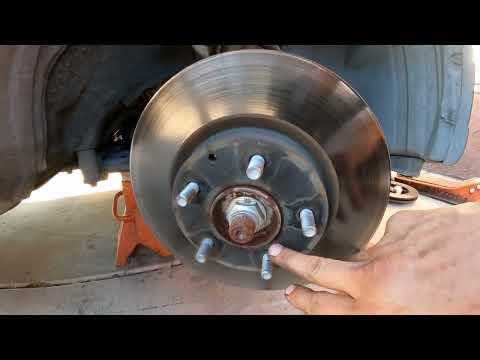 2014 Mazda CX5 Front Brake Pads and Rotor Replacement