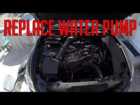 How to Replace the Water Pump on a 2016 Lexus GS350 (3.5L V6)