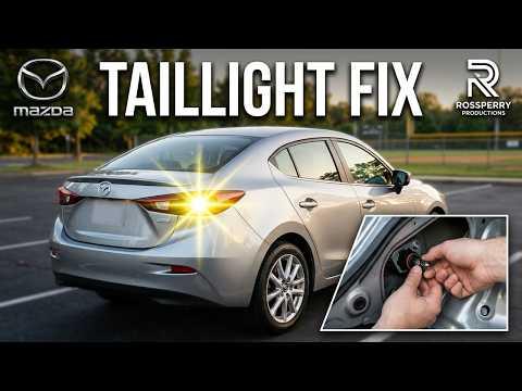 How to Replace Both Taillight Bulbs on a 2018 Mazda 3 (Left & Right)