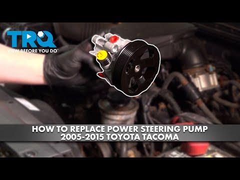 How to Replace Power Steering Pump 2005-2015 Toyota Tacoma
