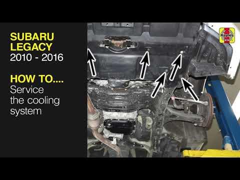 How to Replace the Upper & Lower Radiator Hoses on a 2016 Subaru Legacy