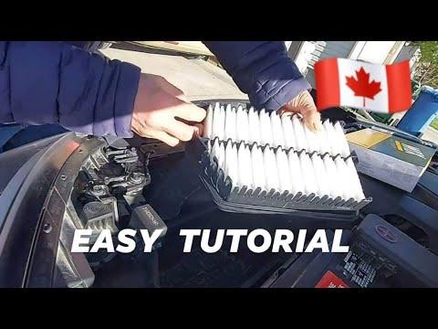 How to Change Air Filter on Kia Forte 2016 to 2019 #tutorial