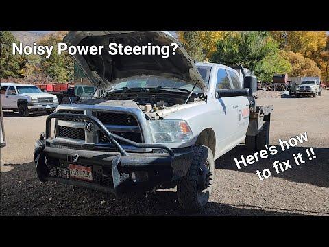 How to Replace the Power Steering Pump on a 2018 Ram 3500 (Bleed & Refill Guide)