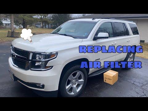 How to Replace the Engine Air Filter on a 2000-2020 Chevrolet Tahoe 5.3L V8 (Engine: V8 5.3L)