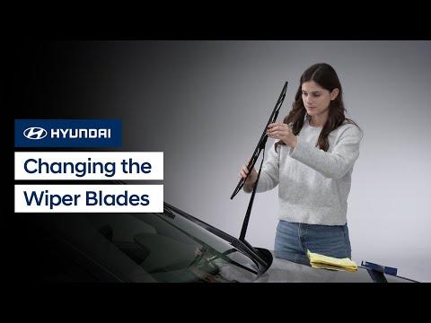 Changing the Wiper Blades | Hyundai