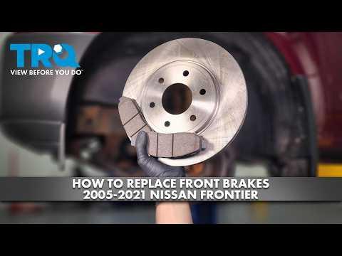 How to replace the front brake pads