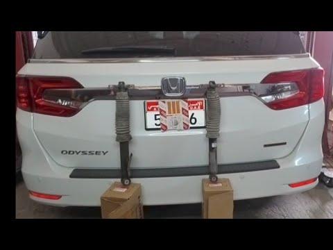 2018-2022 honda odyssey rear shock absorber replacement step by step #engine #honda