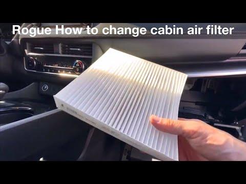 2021 - 2023 Nissan Rogue How to Change cabin air filter