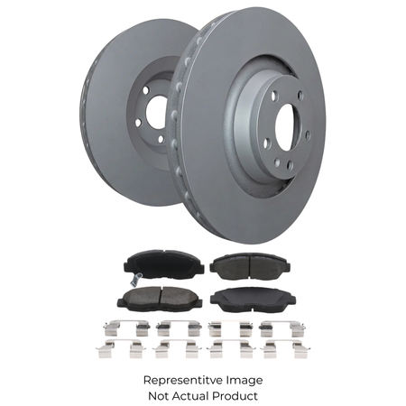 SP Performance Plain Rotor and Pad Kit, Grey